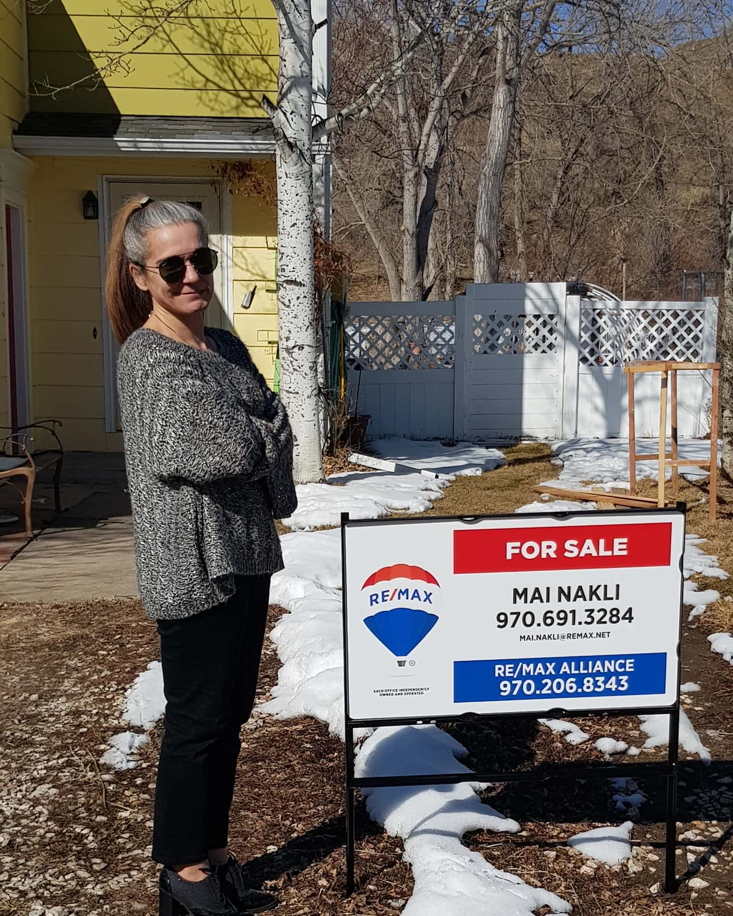 Mai Nakli at her first listing in 2019