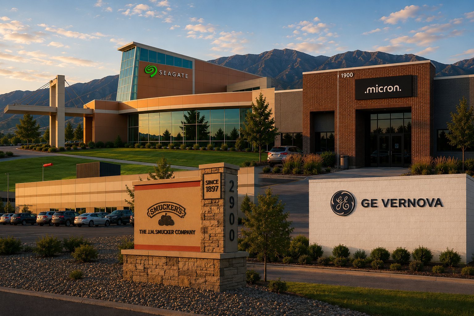 Longmont Colorado economy - major employers including Seagate, Micron, GE Vernova, and J.M. Smucker